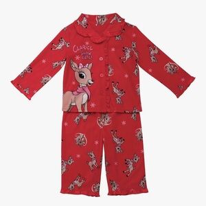 Red Reindeer Kids Pajamas